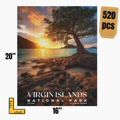 Virgin Islands National Park Jigsaw Puzzle, Family Game, Holiday Gift | S10 - image4